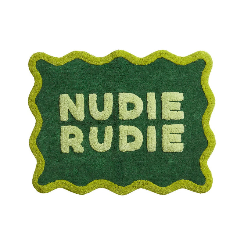 Sage and Clare - Amalie Nudie Bath Mat - Kelp