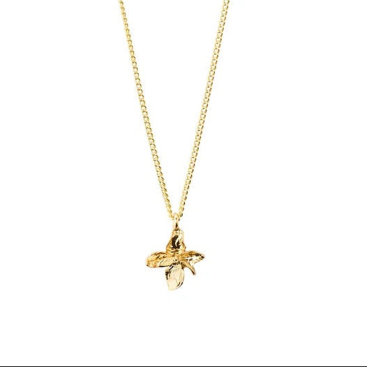 Trace Necklace Gold Plated