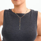 Trace Necklace Gold-plated/multi