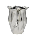 Argent Ceramic Vase - Silver