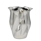 Argent Ceramic Vase - Silver