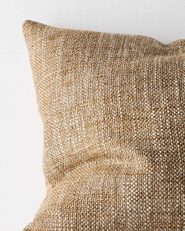 Castel Chunky Multi-Tonal Weave Cushion - Feather inner