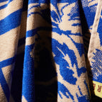 Sage and Clare Eliza Bath Sheet - Ultramarine