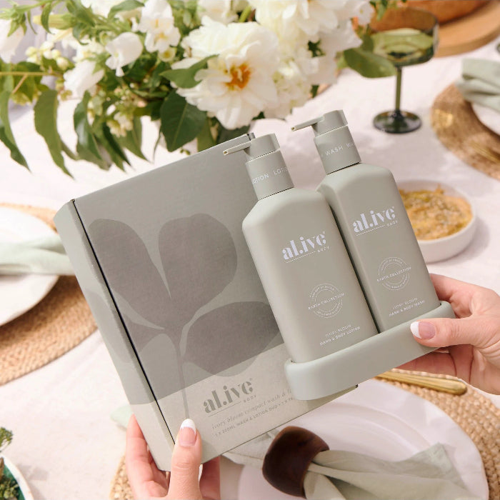 Alive Body Compact Bathroom Duo - Ivory Bloom