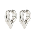 Iris Earrings - Silver Plated