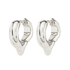Iris Earrings - Silver Plated