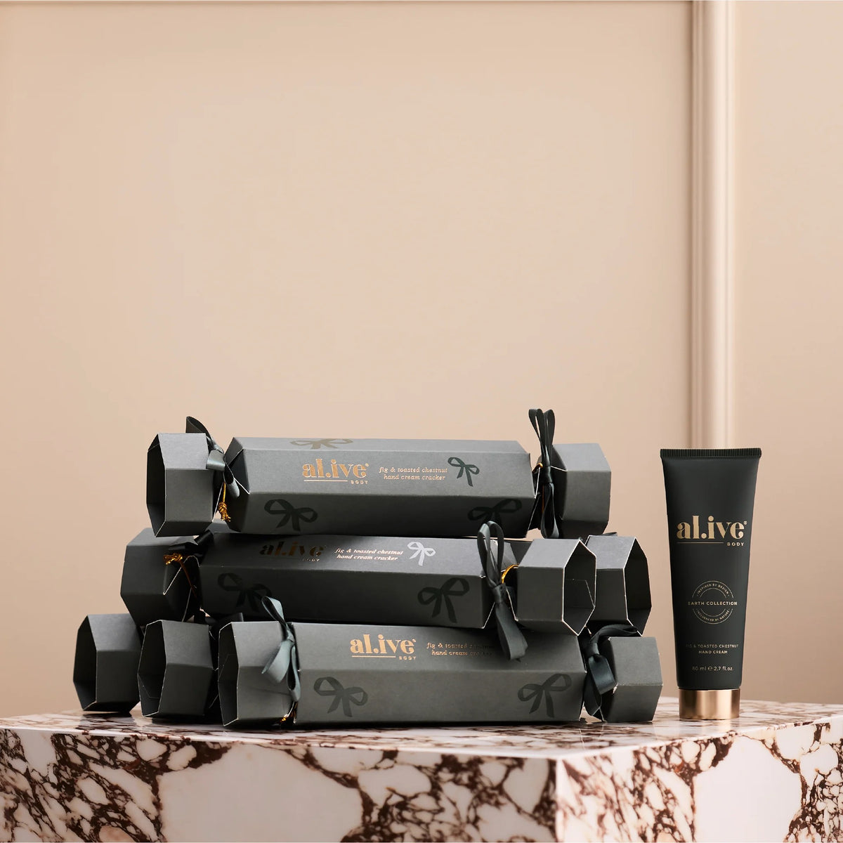 Alive Body Hand Cream Cracker - Fig & Toasted Chestnut