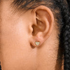 Emmett Recycled Crystal Earrings - Gold Plated