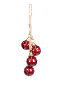 Jingle Bell Cluster Decoration Mulberry