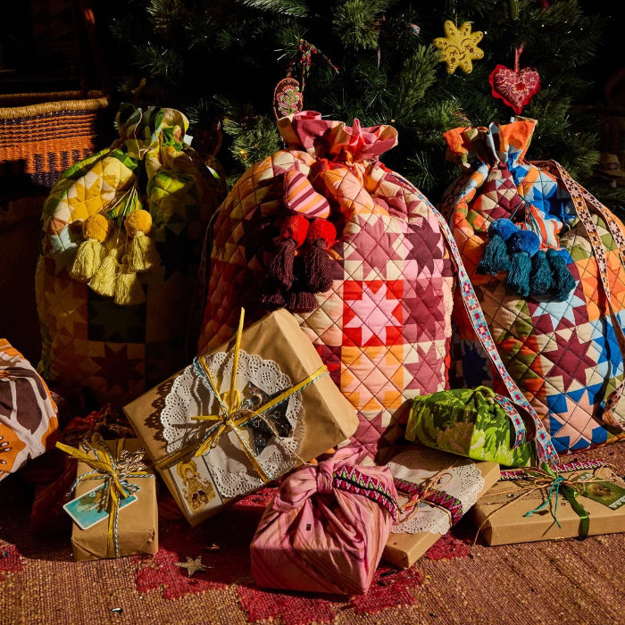 Sage and Clare - Matilda Santa Sack