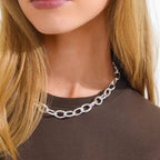 Now Necklace Silver Plated