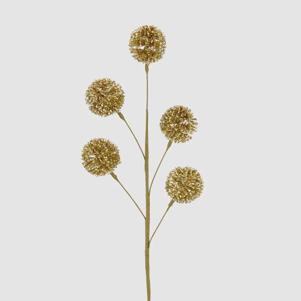 Glitter Pompom Spray 60cm