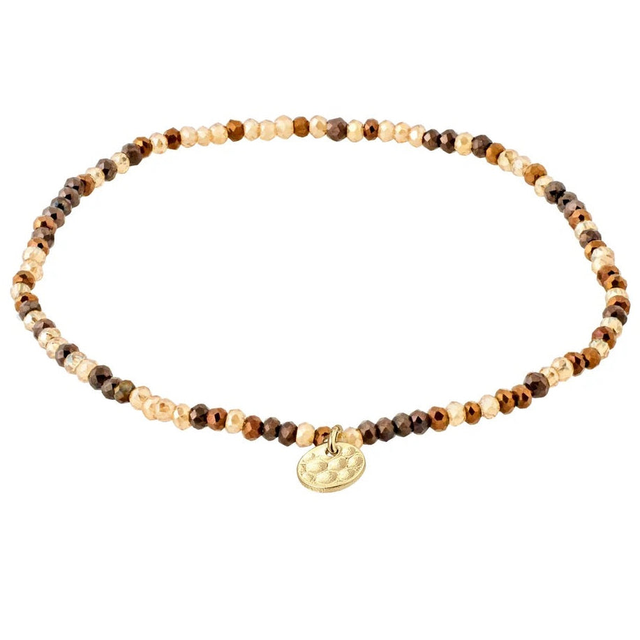 Indie Bracelet gold plated - Assorted Colours