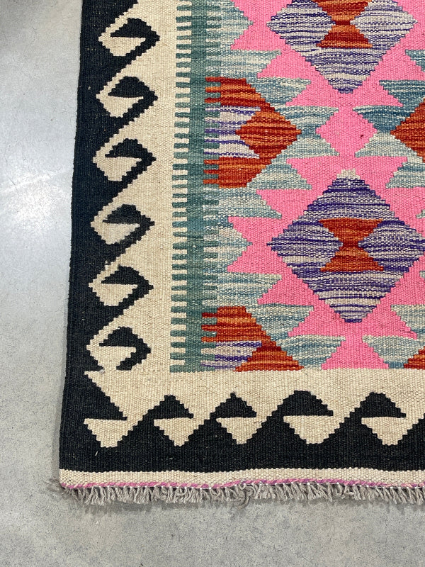 Vintage Handwoven Rug - 61 x 105cm (30379)