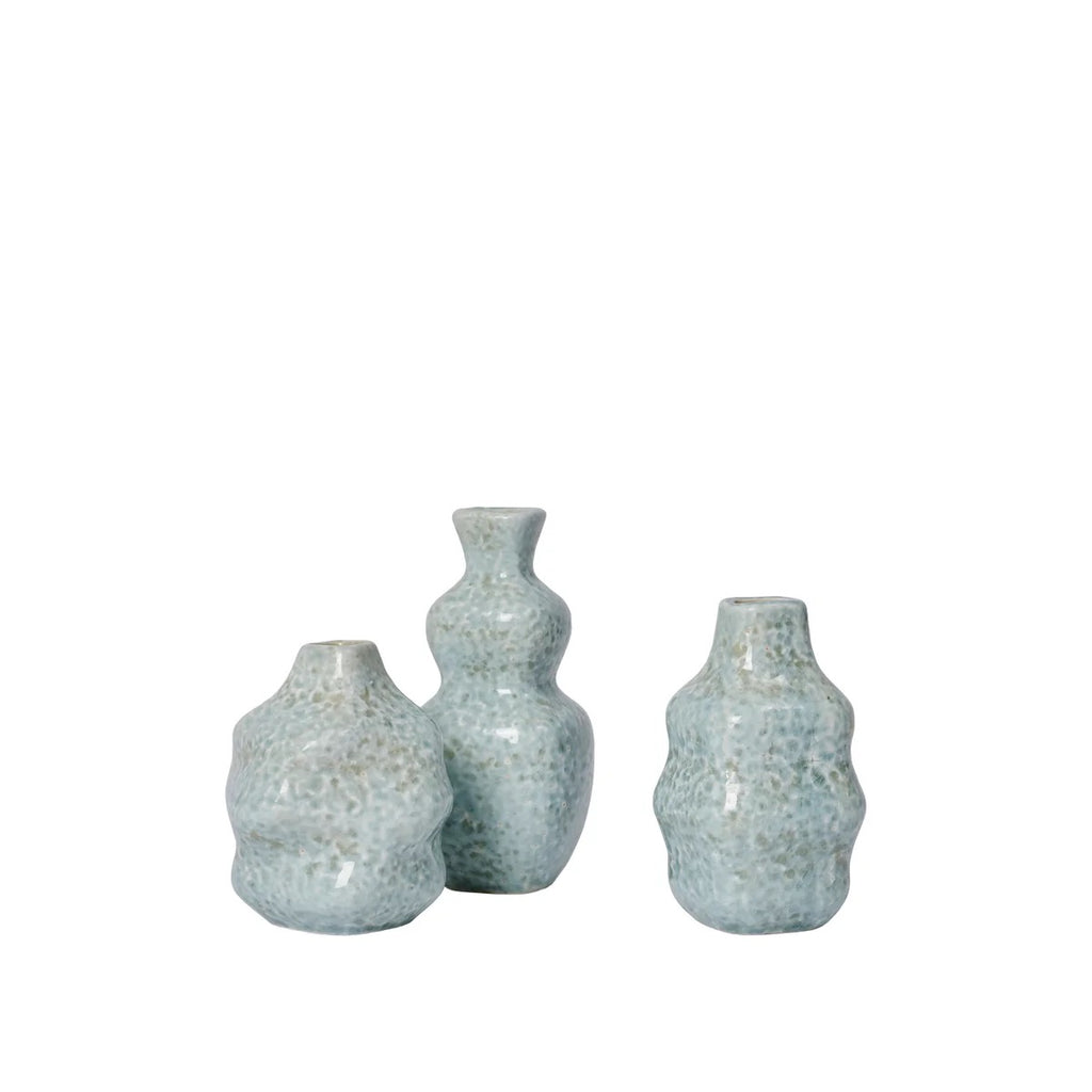 BROSTE Vase Cornelia - Glossy Light Blue
