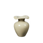 BROSTE Vase Florentina M - Glossy Beige