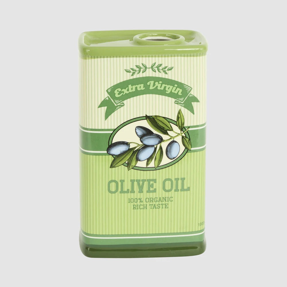 Ciao Bella Retro Olive Oil Ceramic Vase - 2 Colours