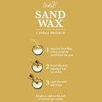 Stellar Haus Sand Wax 500g