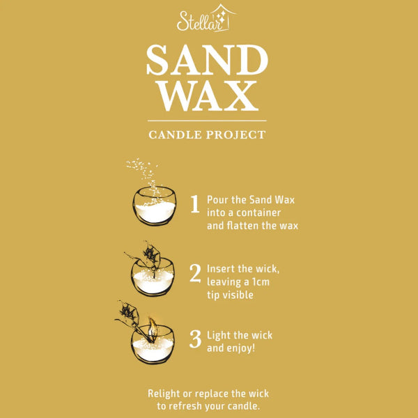 Stellar Haus Sand Wax 500g