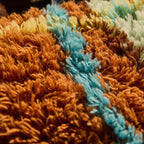 Sage and Clare - Frances Shag Cushion - Sable