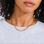Inner 2 in 1 set Necklaces Gold-plated