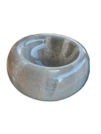 Staten Glass Bowl - Taupe/Ivory