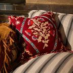 Sage and Clare - Quinn Embroidered Cushion