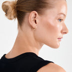 Nova Hoop Earring - gold plated