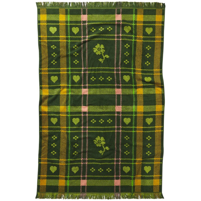 Sage and Clare - Josephine Bath Sheet - Hunter Green