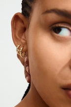 Maeve Recycled Hoop Earrings -Gold Plated