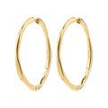 Presence Hoop Earrings - Gold-plated