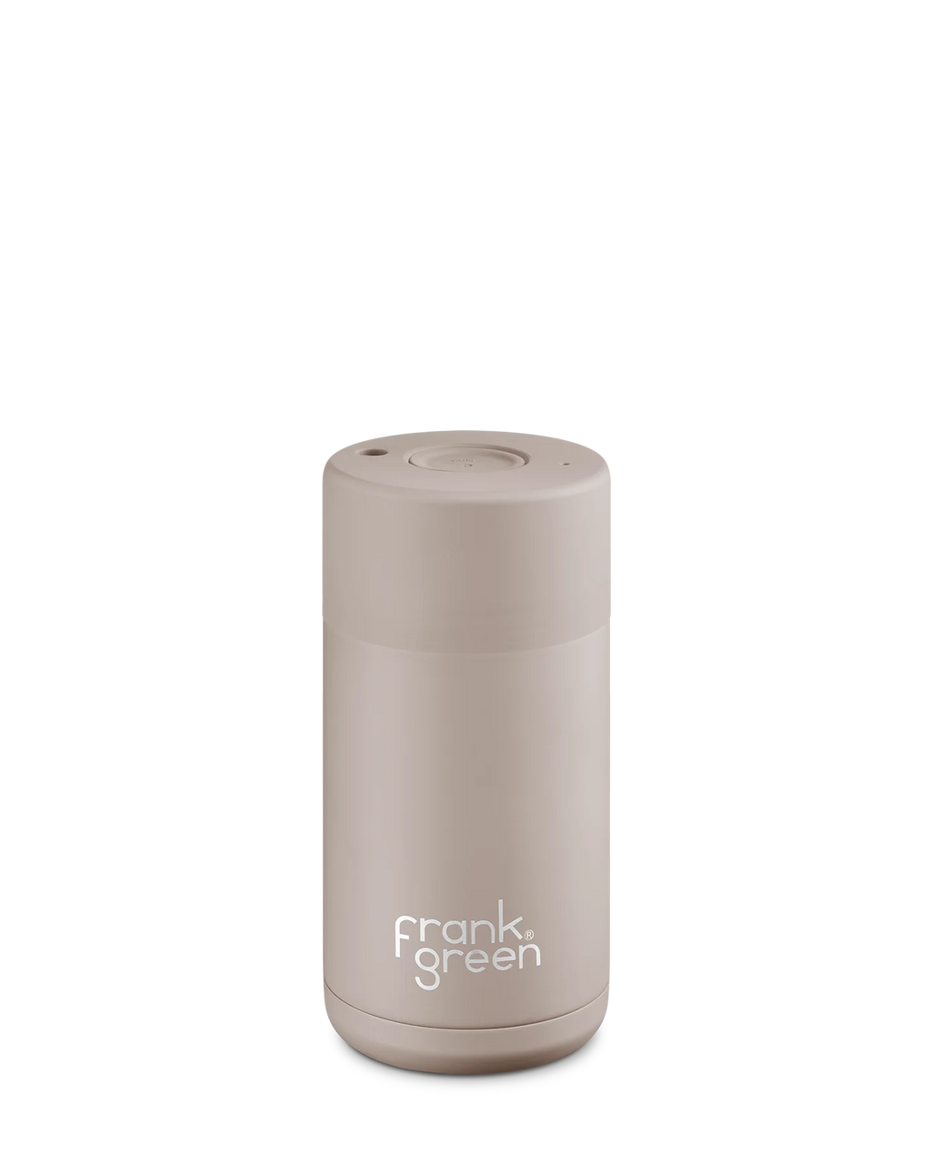 Frank Green ceramic reusable cup 12 oz Button Lid