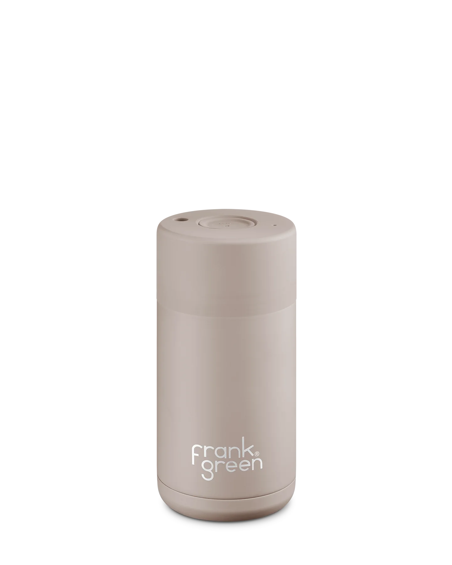 Frank Green ceramic reusable cup 12 oz Button Lid