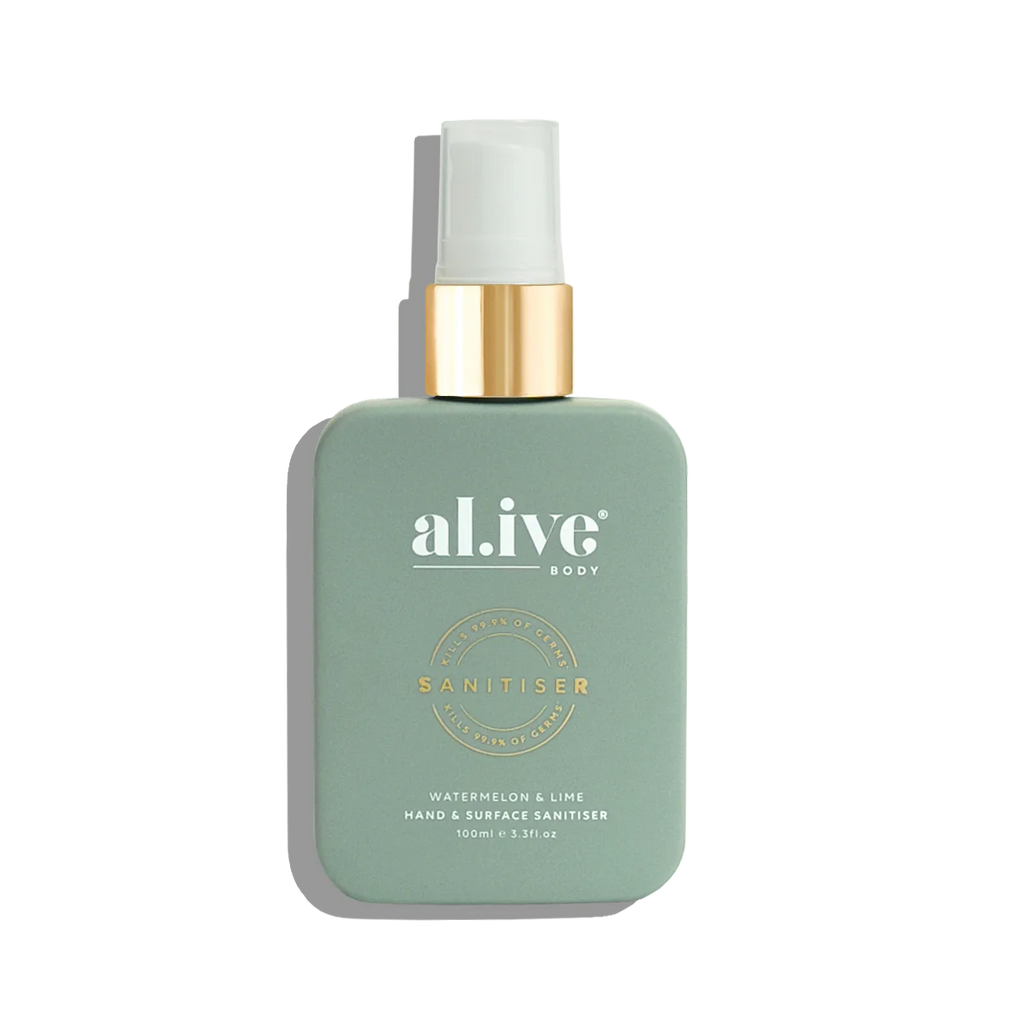Alive Body - Hand & Surface Sanitiser Spray - Watermelon & Lime