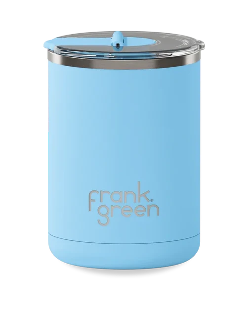 Frank Green Ceramic Reusable 12oz Cup w/  Hinged Lid