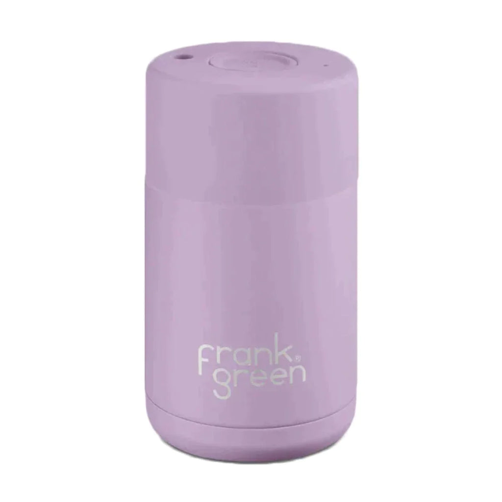 Frank Green ceramic reusable cup 12 oz Button Lid