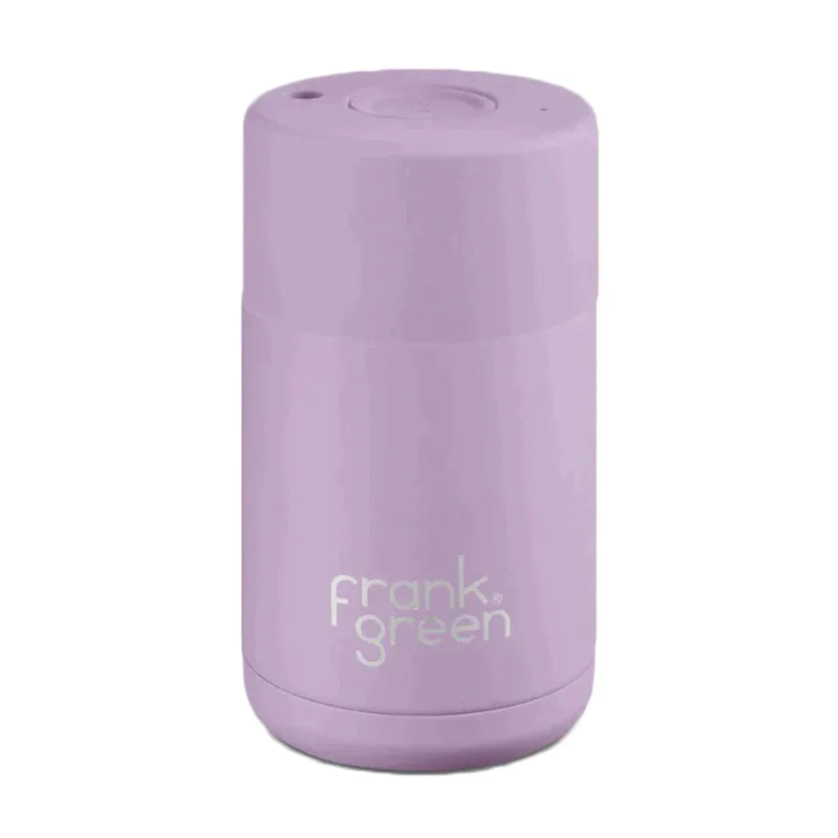 Frank Green ceramic reusable cup 12 oz Button Lid