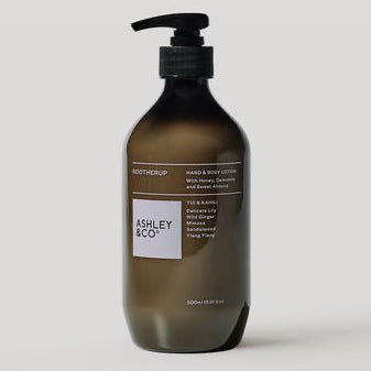 Ashley & Co Sootherup Hand & Body Lotion - Tui & Kahili