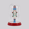 Soldier Riding Hobby Horse in Dome - 15.5cm