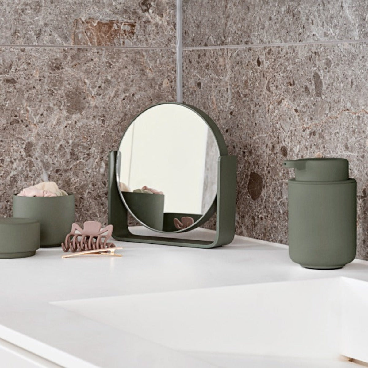 Zone UME Soap Dispenser - Olive Green
