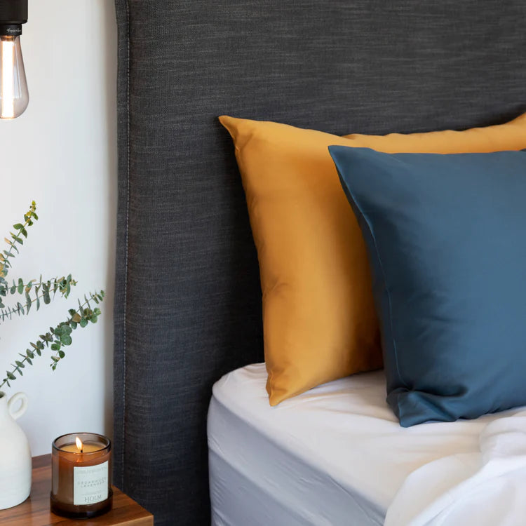Nott Twin Pack Mustard Pillowcases