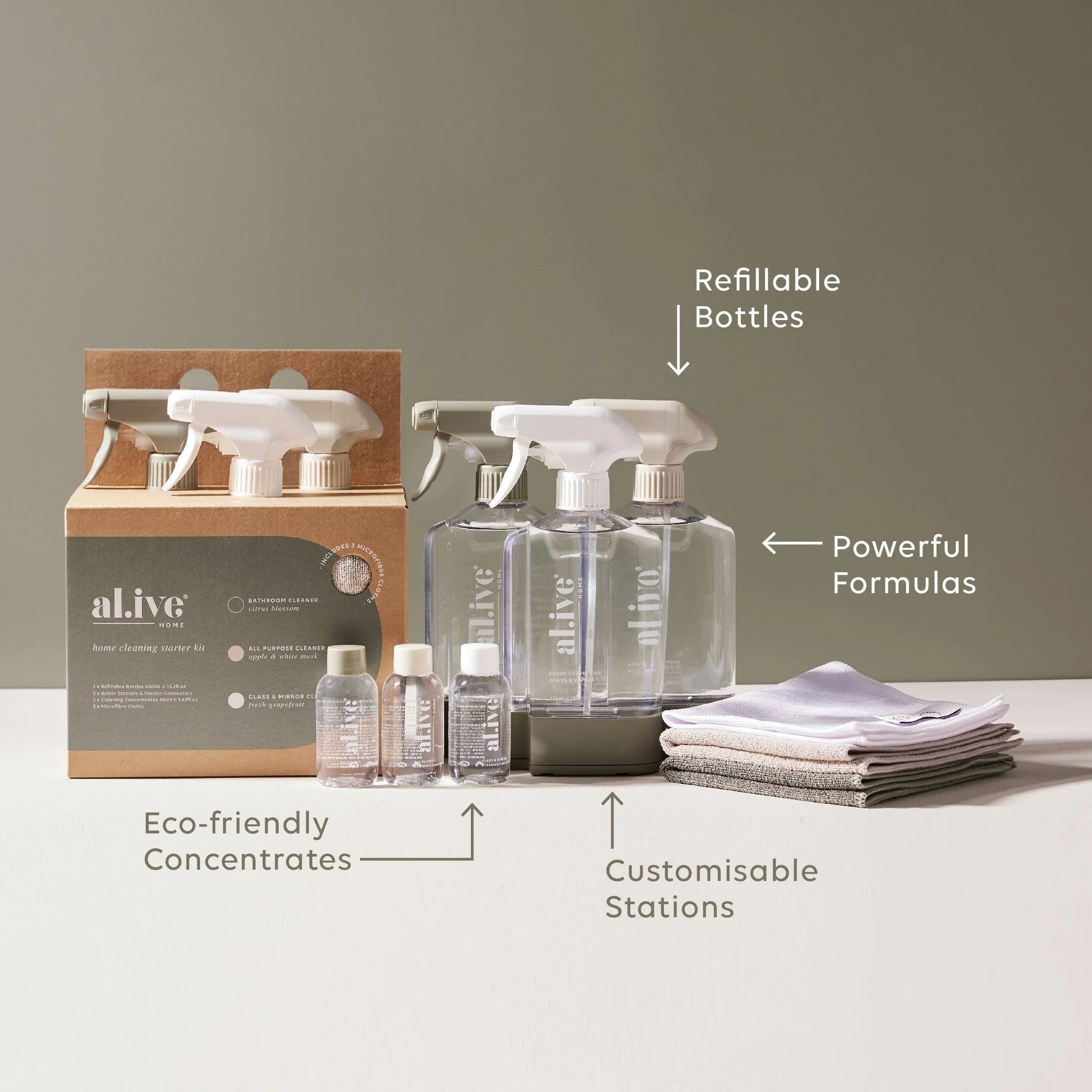 Alive Home Cleaning Starter Kit
