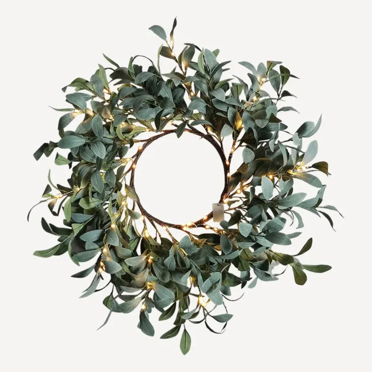 Olive Wreath Light Up Large