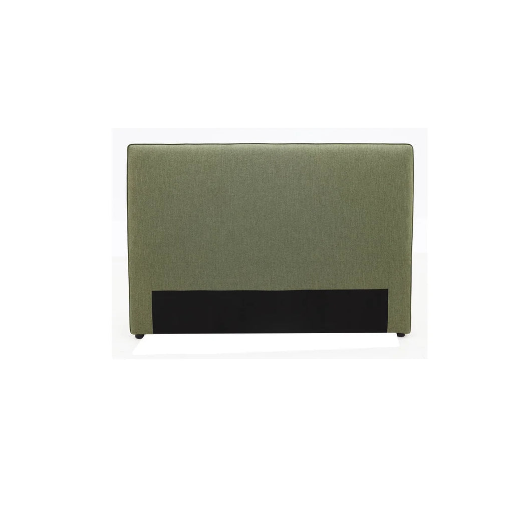Piped Edge Headboard | Olive Double/Queen