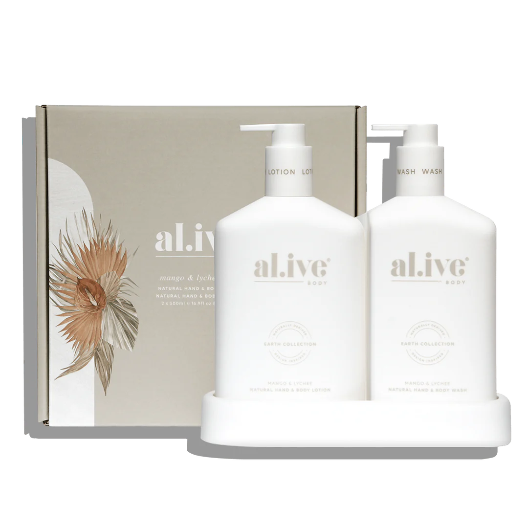 Alive Wash & Lotion Duo - Mango & Lychee