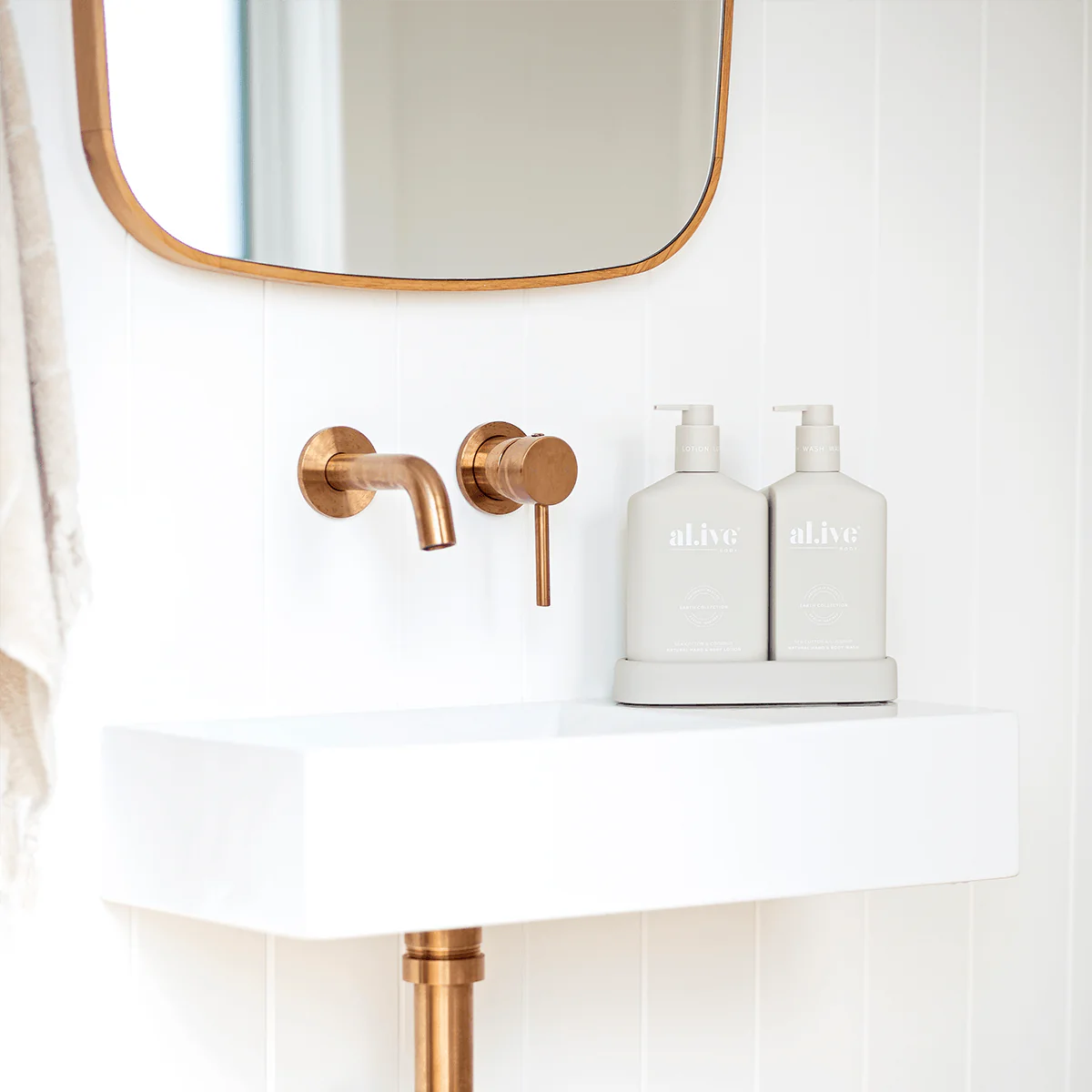 Alive Wash & Lotion Duo - Sea Cotton & Coconut