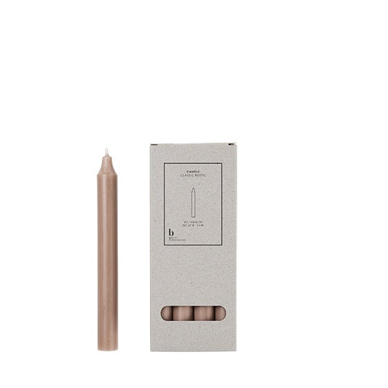 BROSTE  Giftbox Taper Candles S/8 H200