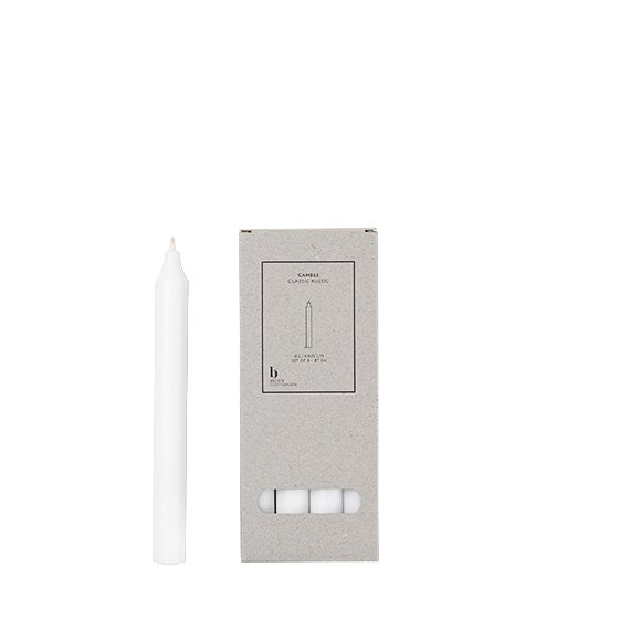 BROSTE  Giftbox Taper Candles S/8 H200