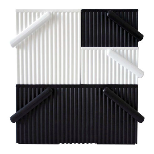 Hachiman Omnioffre Stacking Storage Box White - choose from 3 sizes
