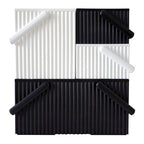 Hachiman Omnioffre Stacking Storage Box White - choose from 3 sizes